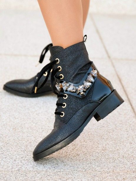 Bota  con Cordones para Mujer Telma 12