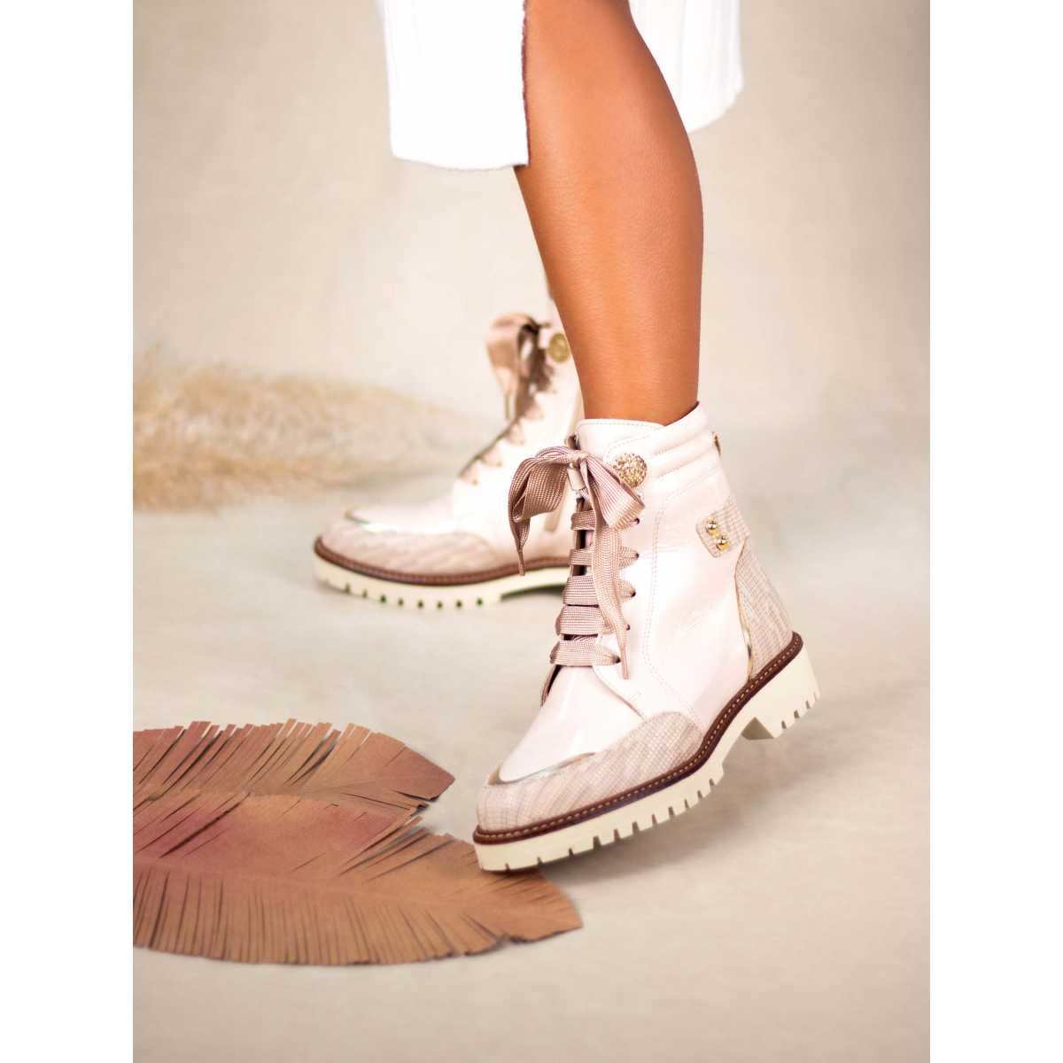 Chaussure style on sale militaire femme